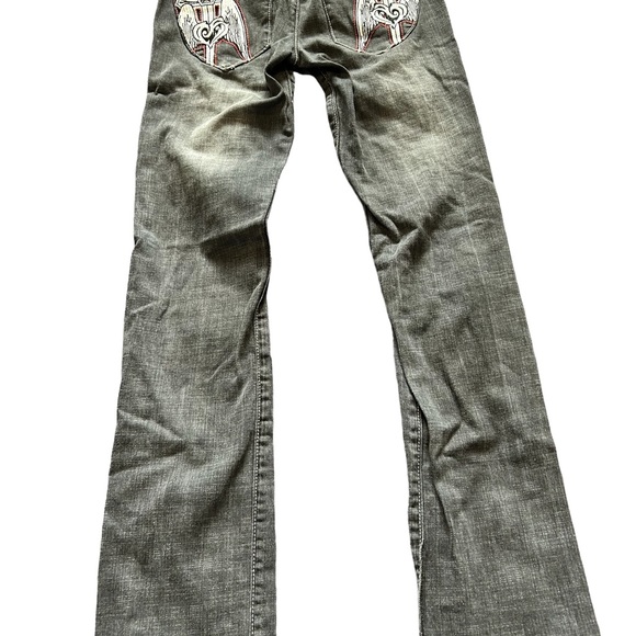 Pepe jeans black wash with embroidered pockets size 27 - Picture 5 of 11